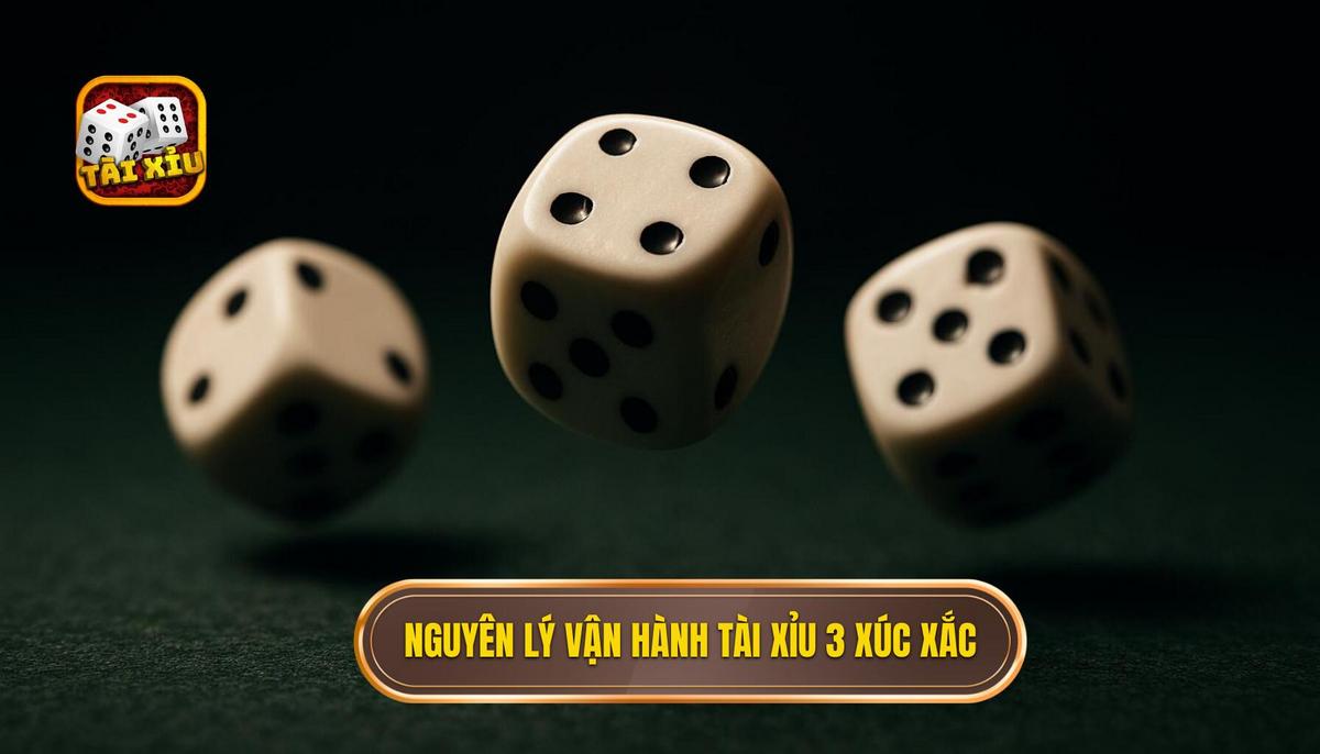 Khám phá tài xỉu 3 xúc xắc và nghệ thuật làm chủ xác suất 1 Nguyên lý vận hành cốt lõi của tài xỉu 3 xúc xắc