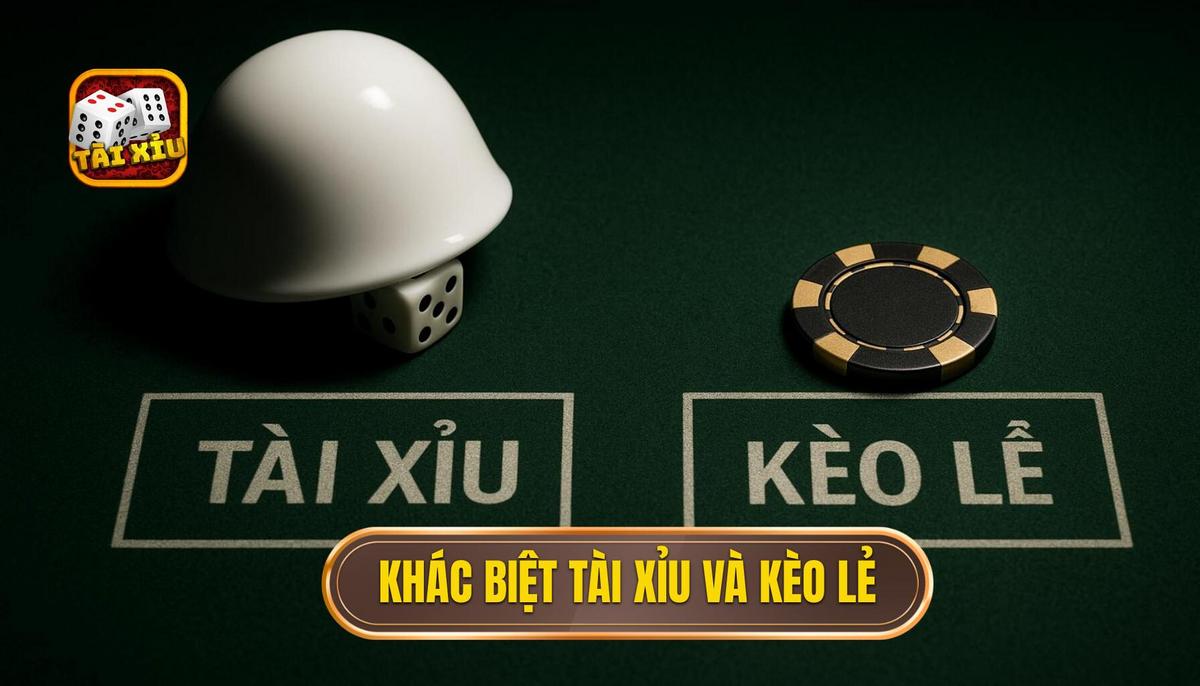 Phân tích sự khác biệt giữa tài xỉu hòa và các loại kèo lẻ