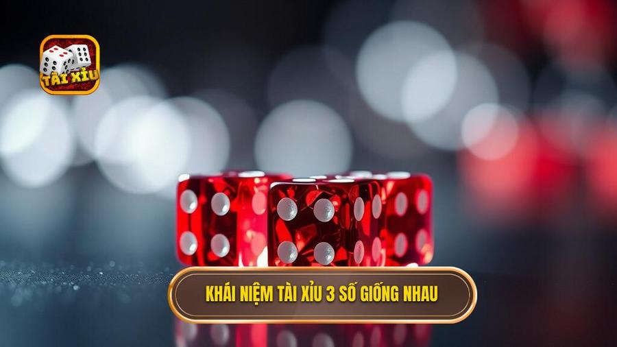 Tài xỉu 3 số giống nhau là gì? Khái niệm cơ bản