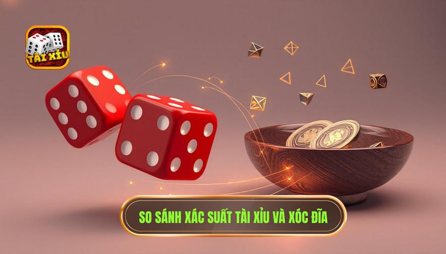 Tài xỉu có dễ thắng hơn xóc đĩa không? Phân tích chuyên sâu từ chuyên gia 2 Phân tích xác suất: Tài xỉu có dễ thắng hơn xóc đĩa không?